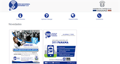 Desktop Screenshot of internetparatodos.gob.pa